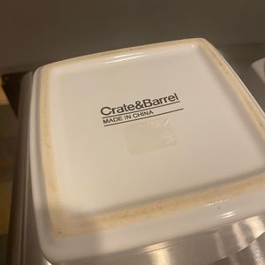 Crate & Barrel Canisters